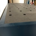 Établi type MFT avec plateau remplaçable