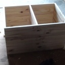 Petit meuble d'atelier pour dégauchisseuse-raboteuse