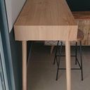 Bureau haut en chêne