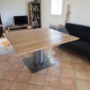 Table à manger industrielle