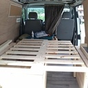 Lit coulissant pour van