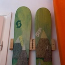 Support en frêne pour mes skis