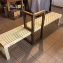 Un banc d’intérieur