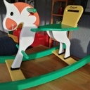 Petit cheval à bascule