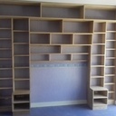 Bibliotheque en frêne