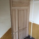 Porte palière en frêne massif