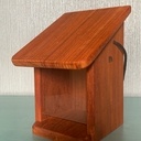 Mangeoire à graine verticale en Padouk