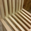 Chaise en frêne et sapin