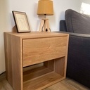 Table d'appoint en chêne