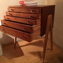 Restauration d'un petit meuble 50's