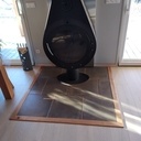 Barre de seuil en frêne