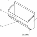 Meuble à chaussures 3 tiroirs + 1 placard