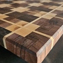 Planches à découper design en bois de bout