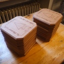 Dessous de plats gravés (x24)