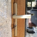 Porte d'entrée vitrée