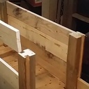 Jardiniere en bois de palette