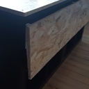 Bibliothèque / bureau OSB