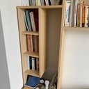 Tête de lit en latté plaqué hêtre