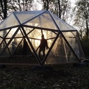 Dôme géodésique sans connecteur