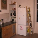 Cuisine avec façade amovible