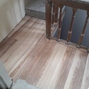 Réfection d'un palier et habillage d'un très vieil escalier