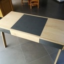 Bureau moderne chêne et valchromat