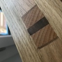 Maillet en noyer et chêne