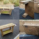 Restauration d'un établi pour enfant