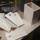 6 x Nichoirs pour les mésanges