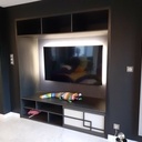 Meuble TV encastré