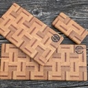 Planchettes apéro en bois de bout