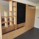 Bibliothèque meuble tv