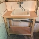 Support bac de lavage