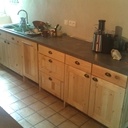 Bas de cuisine en palettes