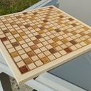 Scrabble marqueterie