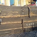 Restauration de malle  Louis Vuitton   AVANT - APRES