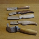 Protections de lames longitudinales ou courbes (couteaux de sculpture)