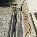 Sauvetage d'un banc extérieur