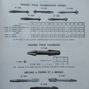 Fraises pour vilebrequins, Goldenberg 1927