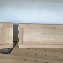 Meuble télé chêne béton