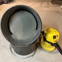 Aspirateur cyclonique à copeaux