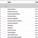 Définitions des quelques paramètres nécessaires.