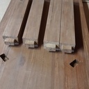 Table basse bois exotique