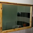 Cadre de miroir avec inserts