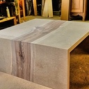 Table basse bi-matière