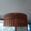 Suspension planche découpée