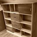 Bibliothèque en hêtre