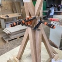 Tabouret en arêtier