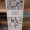 Hôtel à insectes n°4 - modèle vertical