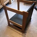 Chaise cubique, multi-assise